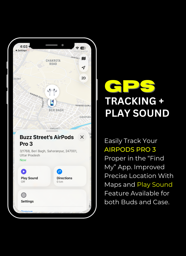 AirPods Pro 3 With Noise Cancellation | Free 10,000mAH Mag Safe